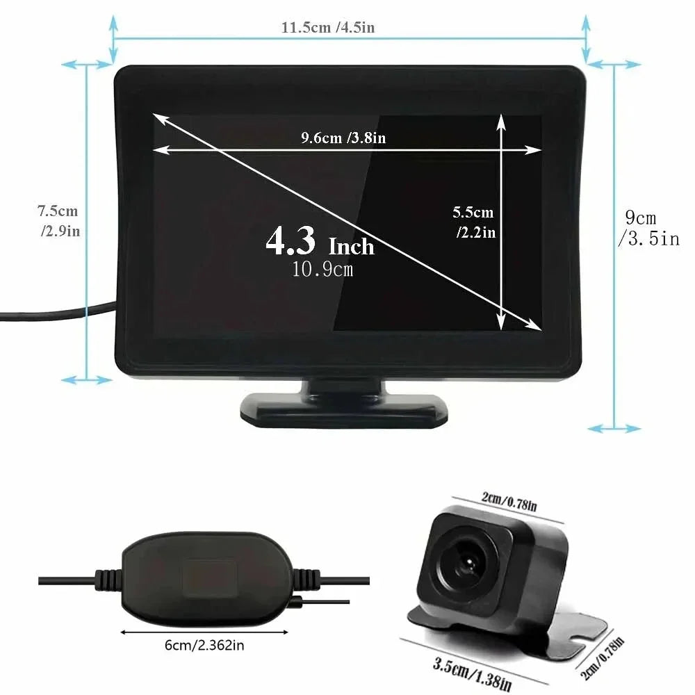 Caméra de Recul Sans Fil HD